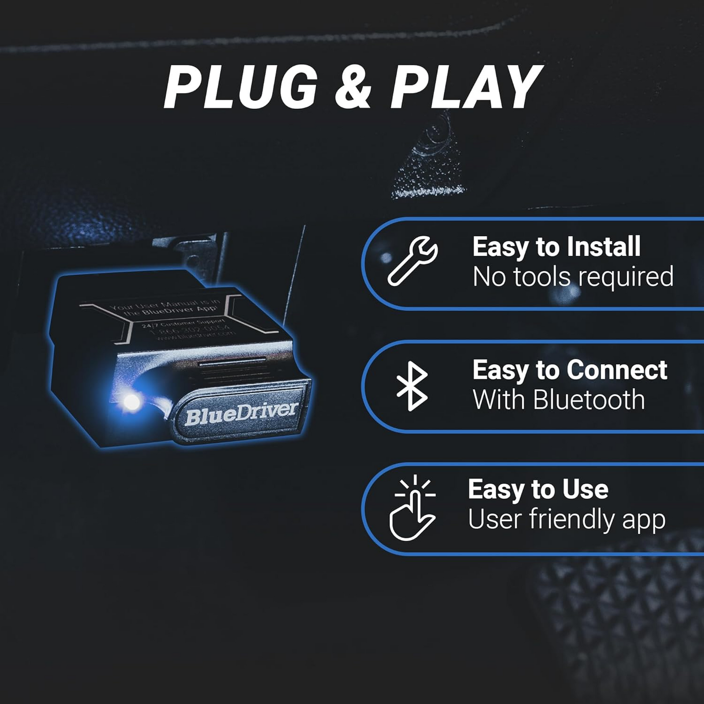 BlueDriver Pro OBD2 Scanner